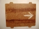 Lot ID: 227151396  Part No: 8496ppr01  Name: Paper Cardboard Ramp with Tire Tracks and White Chalk Arrow for Set 8496 (62847)