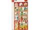 Part No: 9221town  Name: Paper Duplo Mosaic Picture Puzzle Key Card from Set 9221 - Town