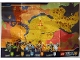 Part No: bb1135  Name: Paper Playmat Nexo Knights, Double-Sided Map (5004389)