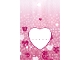 Part No: clikits208pb01  Name: Clikits Paper, Party Favor Bag with Hearts and Spots on Pink Gradient Background Pattern