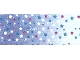 Part No: clikits279pb01  Name: Clikits Paper with Stars and Spots on Blue Gradient Background Pattern