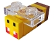 Part No: minebee01  Name: Minecraft Bee, Angry - Brick Built