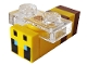Part No: minebee02  Name: Minecraft Bee, Passive - Brick Built