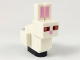 Part No: minebunny03  Name: Minecraft Bunny / Rabbit / Killer Bunny - Brick Built