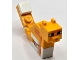 Part No: minecat07  Name: Minecraft Cat, Red, Sitting - Brick Built