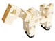 Part No: minehorse08  Name: Minecraft Horse Skeletal / Skeleton, Trans-Clear Plates - Brick Built