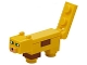 Part No: mineocelot02  Name: Minecraft Ocelot (Yellow Plate, Round 1 x 1 Feet) - Brick Built