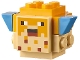 Part No: minepufffish02  Name: Minecraft Pufferfish, Inflated - Brick Built