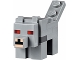 Part No: minewolf02  Name: Minecraft Wolf, Angry - Brick Built