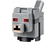 Part No: minewolf03  Name: Minecraft Wolf, Angry, Baby - Brick Built