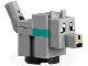 Part No: minewolf06  Name: Minecraft Wolf, Tamed, Baby - Brick Built