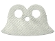 Part No: 102505  Name: Minifigure Cape Cloth, High and Wide Collar with Curved Points