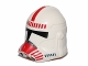 Part No: 11217pb05  Name: Minifigure, Headgear Helmet SW Clone Trooper with Red Shock Trooper Pattern