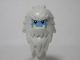 Lot ID: 292285721  Part No: 13809pb01  Name: Minifigure, Head, Modified Yeti, Shaggy Hair with Bright Light Blue Face and Bright Light Yellow Teeth Pattern