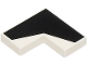 Part No: 14719pb011  Name: Tile 2 x 2 Corner with Black Angled Stripe Pattern