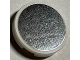 Part No: 14769pb159  Name: Tile, Round 2 x 2 with Bottom Stud Holder with Silver Mirror Pattern (Sticker) - Sets 10235 / 21330