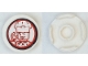 Part No: 14769pb837  Name: Tile, Round 2 x 2 with Bottom Stud Holder with Chef Winking Pattern (Sticker) - Set 79104