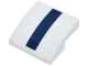 Part No: 15068pb609  Name: Slope, Curved 2 x 2 x 2/3 with Dark Blue Stripe Pattern (Shelby Cobra)