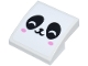 Part No: 15068pb659 Name: Slope, Curved 2 x 2 x 2/3 with Panda Face, Black Eye Patches and Nose, Bright Pink Cheeks Pattern (Sticker) - Set 42648 Part No: 15068pb659 Name: Slope, Curved 2 x 2 x 2/3 with Panda Face, Black Eye Patches and Nose, Bright Pink Cheeks Pattern (Sticker) - Set 42648