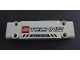 Part No: 15458pb018  Name: Technic, Panel Plate 3 x 11 x 1 with LEGO TECHNIC Logo, Black Stripes and 'MAX LOAD 250T' Pattern (Sticker) - Set 42042