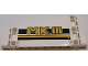 Part No: 18945pb004R  Name: Technic, Panel Plate 5 x 11 x 1 Tapered with 'MKIII' and Dark Blue and Yellow Stripes Pattern Model Right Side (Sticker) - Set 42055
