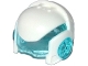 Part No: 19023c01  Name: Minifigure, Headgear Helmet Space with Trans-Light Blue Visor and Ear Protectors