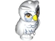 Part No: 21333pb06  Name: Owl, Elves with Yellow Beak, Orange Eyes, Sand Blue Feathers and Around Eyes Pattern