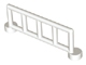 Part No: 2214  Name: Duplo Fence 1 x 6 x 1 1/2 Railing with 5 Posts