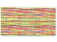 Part No: 22280  Name: Scala Cloth Blanket 22 x 12 with Multicolored Stripes Pattern