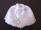 Part No: 22497 Name: Belville, Clothes Skirt Long, Roses Pattern with 3 Rosettes & Lace Hem, with Sheer Layer Part No: 22497 Name: Belville, Clothes Skirt Long, Roses Pattern with 3 Rosettes & Lace Hem, with Sheer Layer