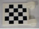 Part No: 2335pb065  Name: Flag 2 x 2 Square with Checkered Pattern on Both Sides, White Corners (Stickers) - Sets 8864 / 8897 / 8898 / 8899