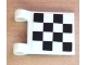 Part No: 2335pb079  Name: Flag 2 x 2 Square with Checkered Pattern on Both Sides, 2 Black Diagonal Corners (Stickers) - Set 8486