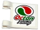 Part No: 2335pb153  Name: Flag 2 x 2 Square with Octan Logo and 'Octan Racing' Pattern on Both Sides (Stickers) - Set 60115