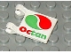 Part No: 2335px13  Name: Flag 2 x 2 Square with Octan Logo Pattern