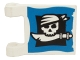 Part No: 2335px21  Name: Flag 2 x 2 Square with Skull and Cutlass Pattern