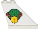 Part No: 2340pb047R  Name: Tail 4 x 1 x 3 with Box and Arrows and Globe Pattern on Right Side (Sticker) - Set 60021