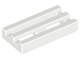 Lot ID: 204041573  Part No: 2412b  Name: Tile, Modified 1 x 2 Grille with Bottom Groove