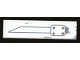 Part No: 2431pb0084R Name: Tile 1 x 4 with A-wing Pattern Model Right Side (Sticker) - Set 6207 Part No: 2431pb0084R Name: Tile 1 x 4 with A-wing Pattern Model Right Side (Sticker) - Set 6207
