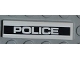 Part No: 2431pb0189 Name: Tile 1 x 4 with White 'POLICE' on Black Background Pattern (Sticker) - Set 8186 Part No: 2431pb0189 Name: Tile 1 x 4 with White 'POLICE' on Black Background Pattern (Sticker) - Set 8186