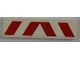 Part No: 2431pb0196 Name: Tile 1 x 4 with Red and White Danger Stripes Pattern (Sticker) - Set 8186 Part No: 2431pb0196 Name: Tile 1 x 4 with Red and White Danger Stripes Pattern (Sticker) - Set 8186