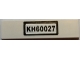 Part No: 2431pb0465  Name: Tile 1 x 4 with 'KH60027' Pattern (Sticker) - Set 60027