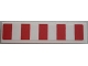 Part No: 2431pb0480 Name: Tile 1 x 4 with 5 Red Stripes Pattern (Sticker) - Set 9493 Part No: 2431pb0480 Name: Tile 1 x 4 with 5 Red Stripes Pattern (Sticker) - Set 9493