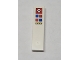 Part No: 2431pb0634 Name: Tile 1 x 4 with Skull Computer Red, Blue, and Yellow Control Buttons Pattern (Sticker) - Set 10192 Part No: 2431pb0634 Name: Tile 1 x 4 with Skull Computer Red, Blue, and Yellow Control Buttons Pattern (Sticker) - Set 10192