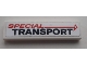Part No: 2431pb0668 Name: Tile 1 x 4 with 'SPECIAL TRANSPORT' Pattern (Sticker) - Set 60183 Part No: 2431pb0668 Name: Tile 1 x 4 with 'SPECIAL TRANSPORT' Pattern (Sticker) - Set 60183