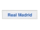 Part No: 2431pb0790 Name: Tile 1 x 4 with Blue 'Real Madrid' Pattern (Sticker) - Set 10299 Part No: 2431pb0790 Name: Tile 1 x 4 with Blue 'Real Madrid' Pattern (Sticker) - Set 10299