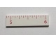 Part No: 2431pb424  Name: Tile 1 x 4 with Ruler INCH  5 - 6 Pattern