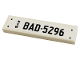 Part No: 2431pb689  Name: Tile 1 x 4 with 'NSW' and 'BAD-5296' Pattern (Sticker) - Set 10265