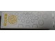 Part No: 2454pb120  Name: Brick 1 x 2 x 5 with Bubbles and Yellow Japanese Logogram '東京石油' (Tokyo Oil) Pattern (Sticker) - Set 8161