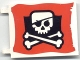 Part No: 2525px6  Name: Flag 6 x 4 with Skull and Crossbones (Eye Patch) Pattern