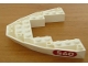 Part No: 2622pb01  Name: Boat, Bow Brick 8 x 10 x 1 with '560' in Red Oval Pattern on Both Sides (Stickers) - Set 6560